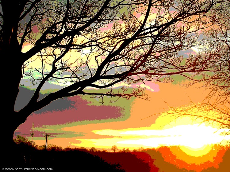 Watercolour Sunset