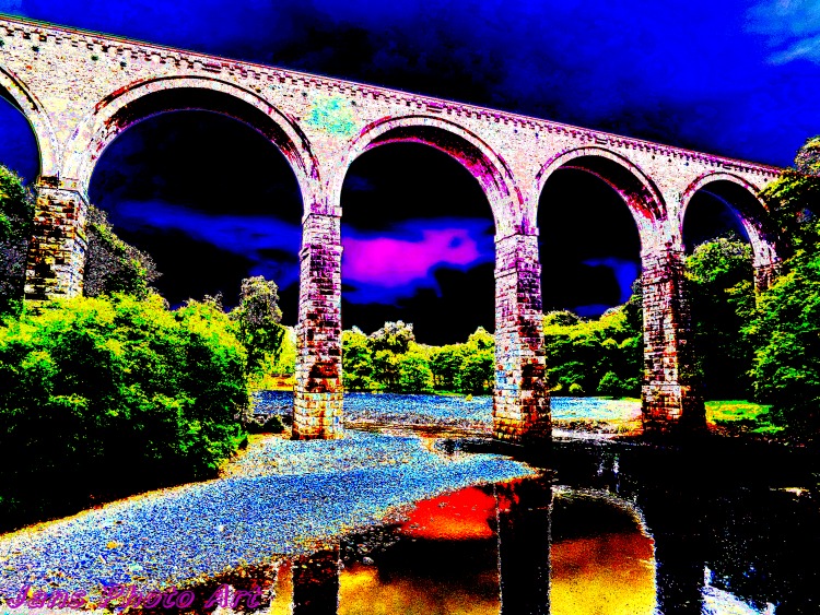 Flying Through The Arches