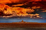 Storm Clouds Over Lighthouse