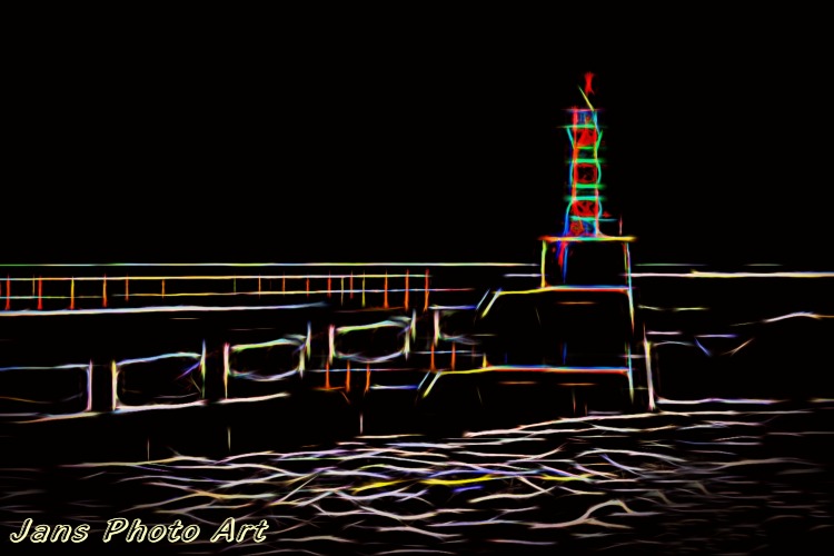 Colourful Lighthouse