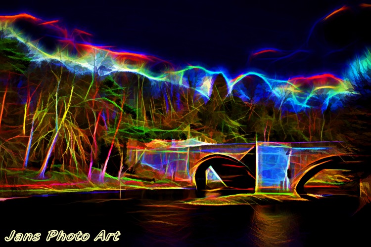 Bridge In The Mountains