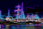 Glowing Masts