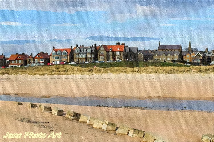 Alnmouth On Canvas