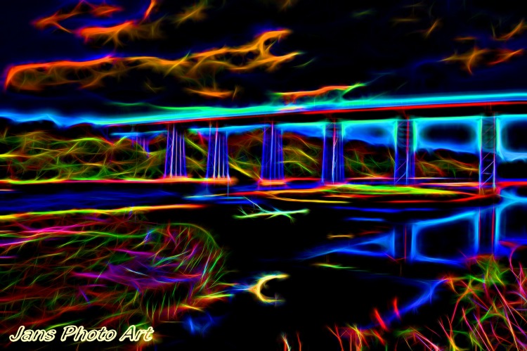 Bridge On Fire