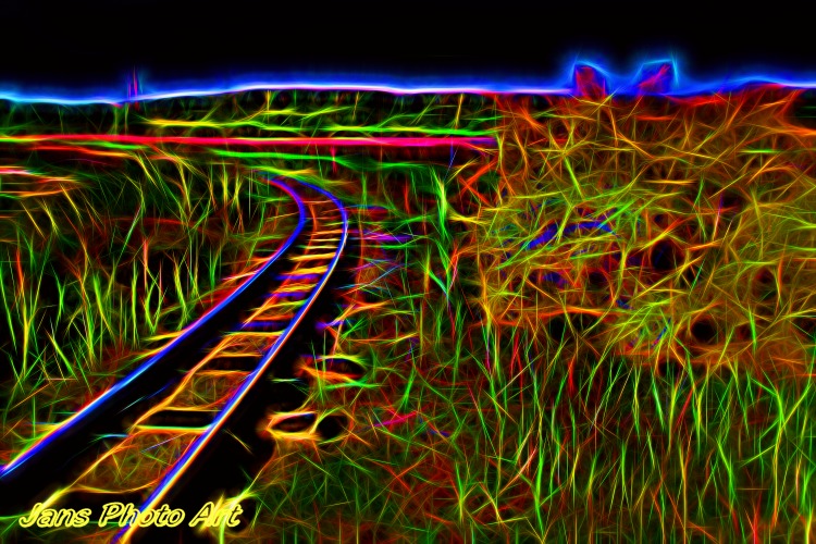 Track Through The Grass